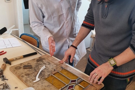 >Cours et stages vitrail