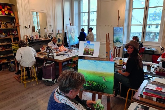 >Cours peinture - dessin